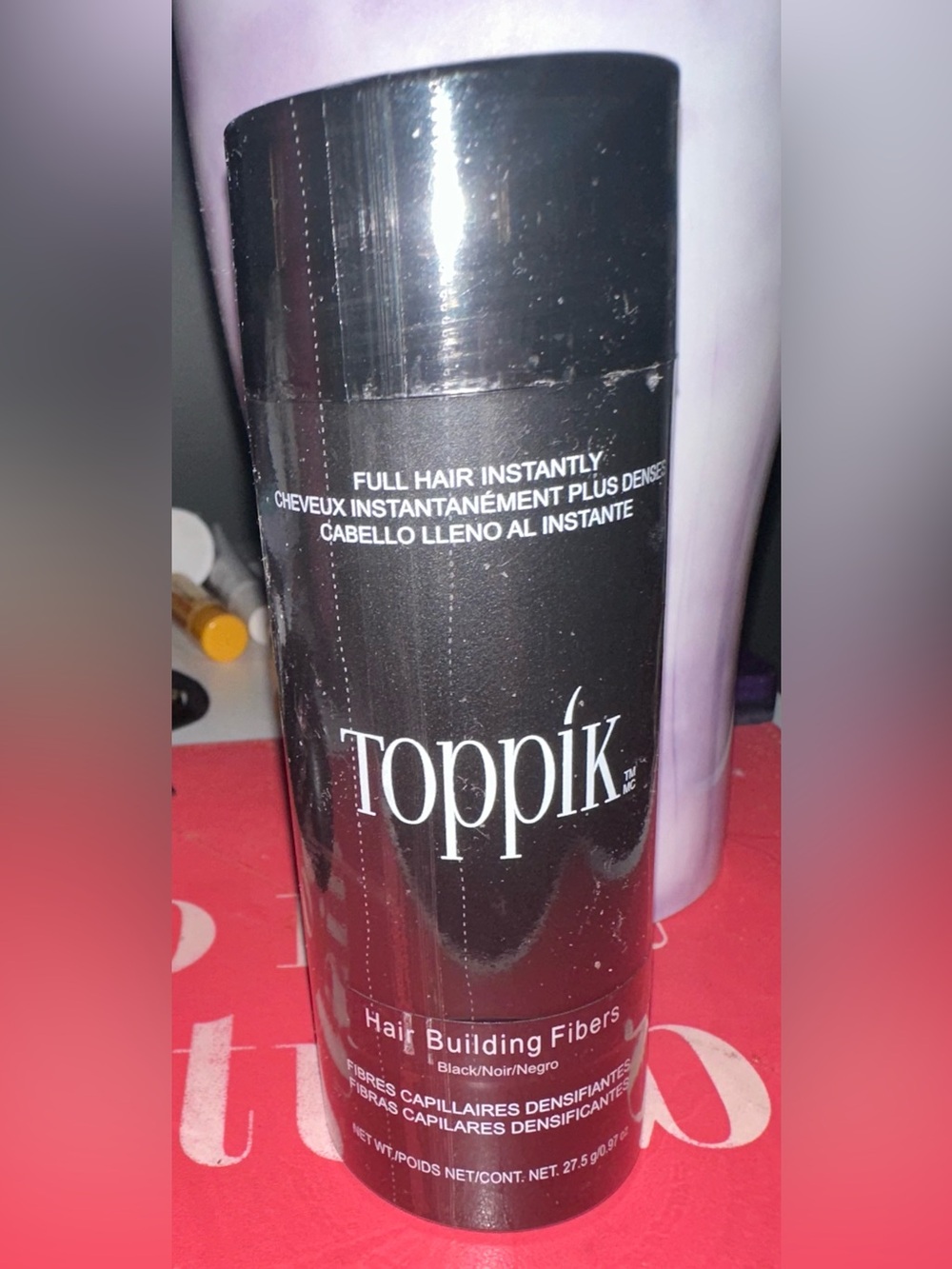 Toppik Hair Building Fibers in black